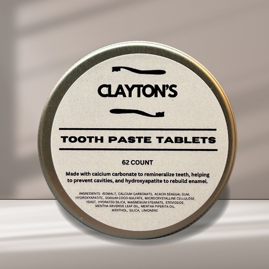 "Tooth be told" Toothpaste Tablets